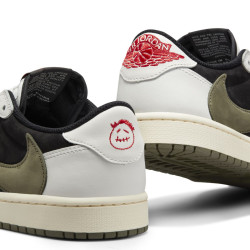 Jordan 1 Retro Low OG SP Travis Scott Olive DZ4137-106