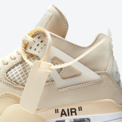 Jordan 4 Retro Off-White Sail