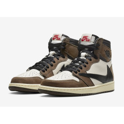 Jordan 1 Retro High OG SP Travis Scott Mocha CD4487-100