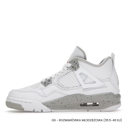 Air Jordan 4 Retro "White Oreo" GS
