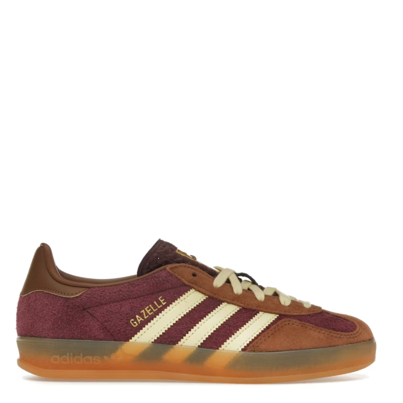 adidas Gazelle Indoor "Maroon Almost Yellow"