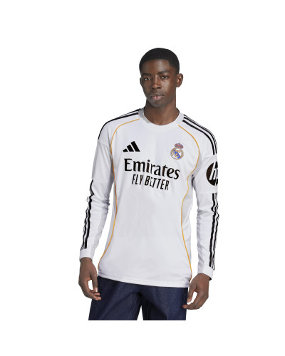koszulka piłkarska adidas Real Madryt 25/26 Home Longsleeve