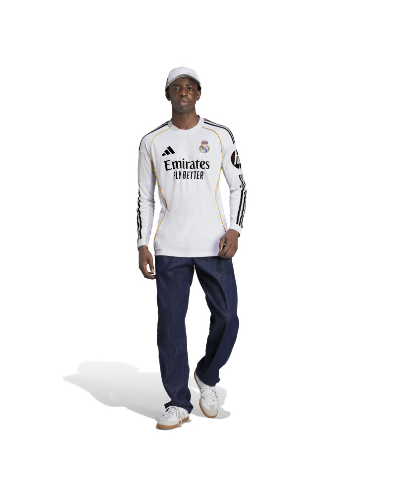 koszulka piłkarska adidas Real Madryt 25/26 Home Long Sleeve