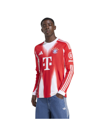 Koszulka piłkarska adidas FC Bayern 25/26 Home Long Sleeve