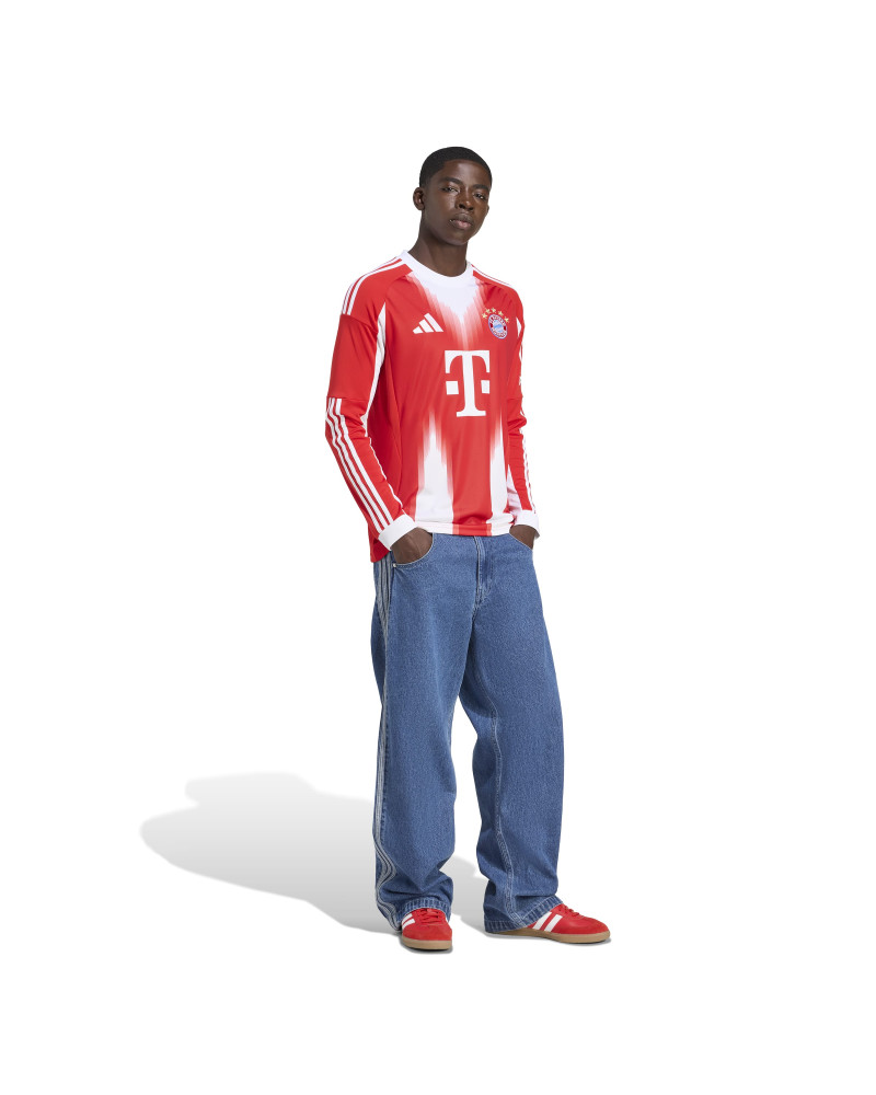 Koszulka piłkarska adidas FC Bayern 25/26 Home Long Sleeve