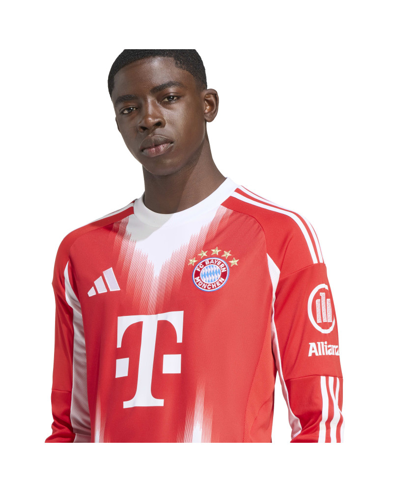 Koszulka piłkarska adidas FC Bayern 25/26 Home Long Sleeve