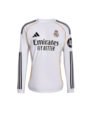 Koszulka piłkarska adidas Real Madryt 25/26 Home Long Sleeve