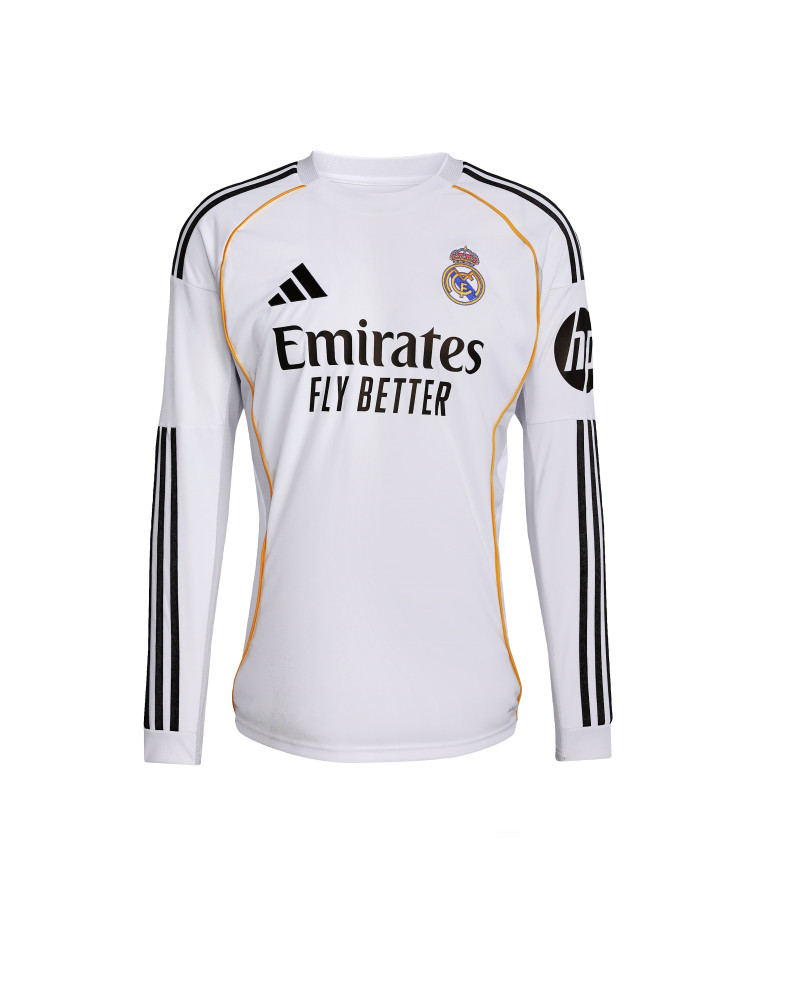 Koszulka piłkarska adidas Real Madryt 25/26 Home Long Sleeve