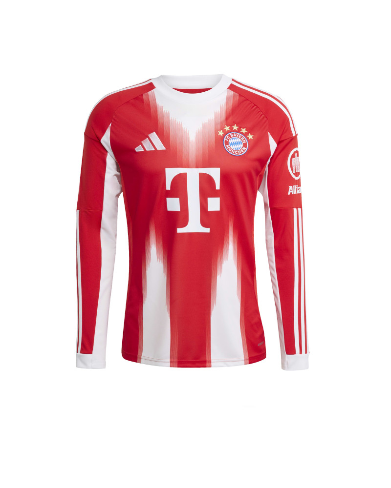 Koszulka piłkarska adidas FC Bayern 25/26 Home Long Sleeve