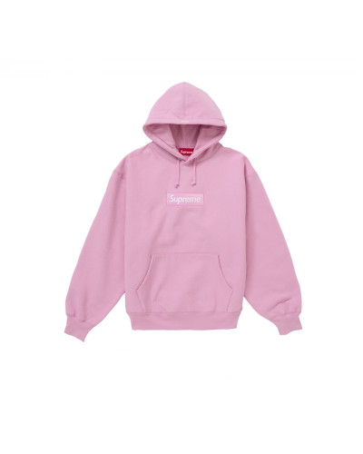 Supreme Box Logo Hooded Sweatshirt (FW24) "Pink"