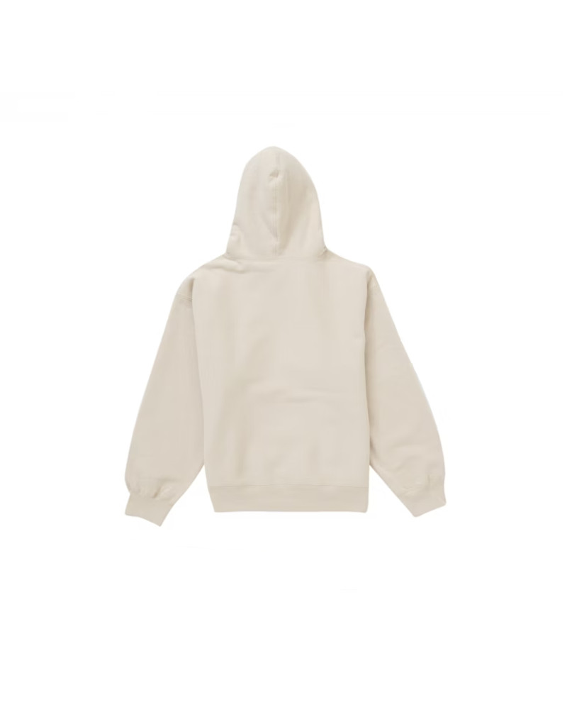 Supreme Box Logo Hooded Sweatshirt (FW24) "Stone"