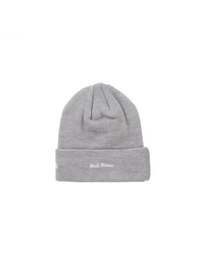 Supreme New Era Box Logo Beanie (FW24) "Heather Grey"