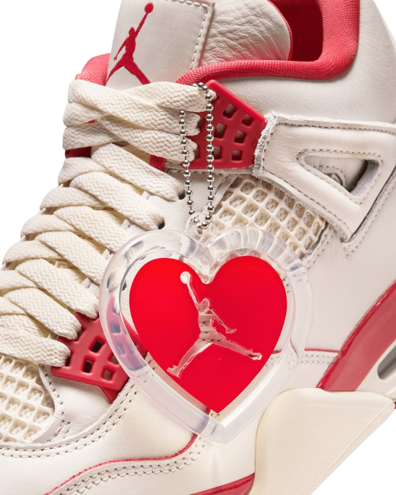 Jordan 4 Retro "Valentine's Day Sierra Red"