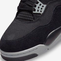 Air Jordan 4 Retro SE "Black Canvas"